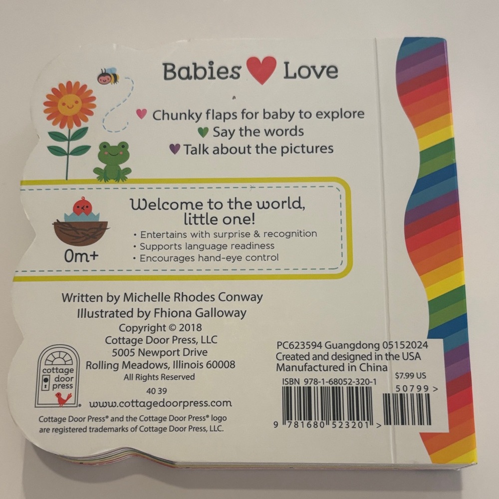 Colors Lift-a-Flap Book - Picture 2 of 3